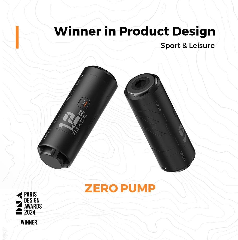 ZERO PUMP - World's Smallest Pump for Sleeping Pads