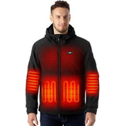 WMJ001-Heated Jackets for Men -Black