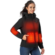 WWJ001-Heated Jackets for Women-Black