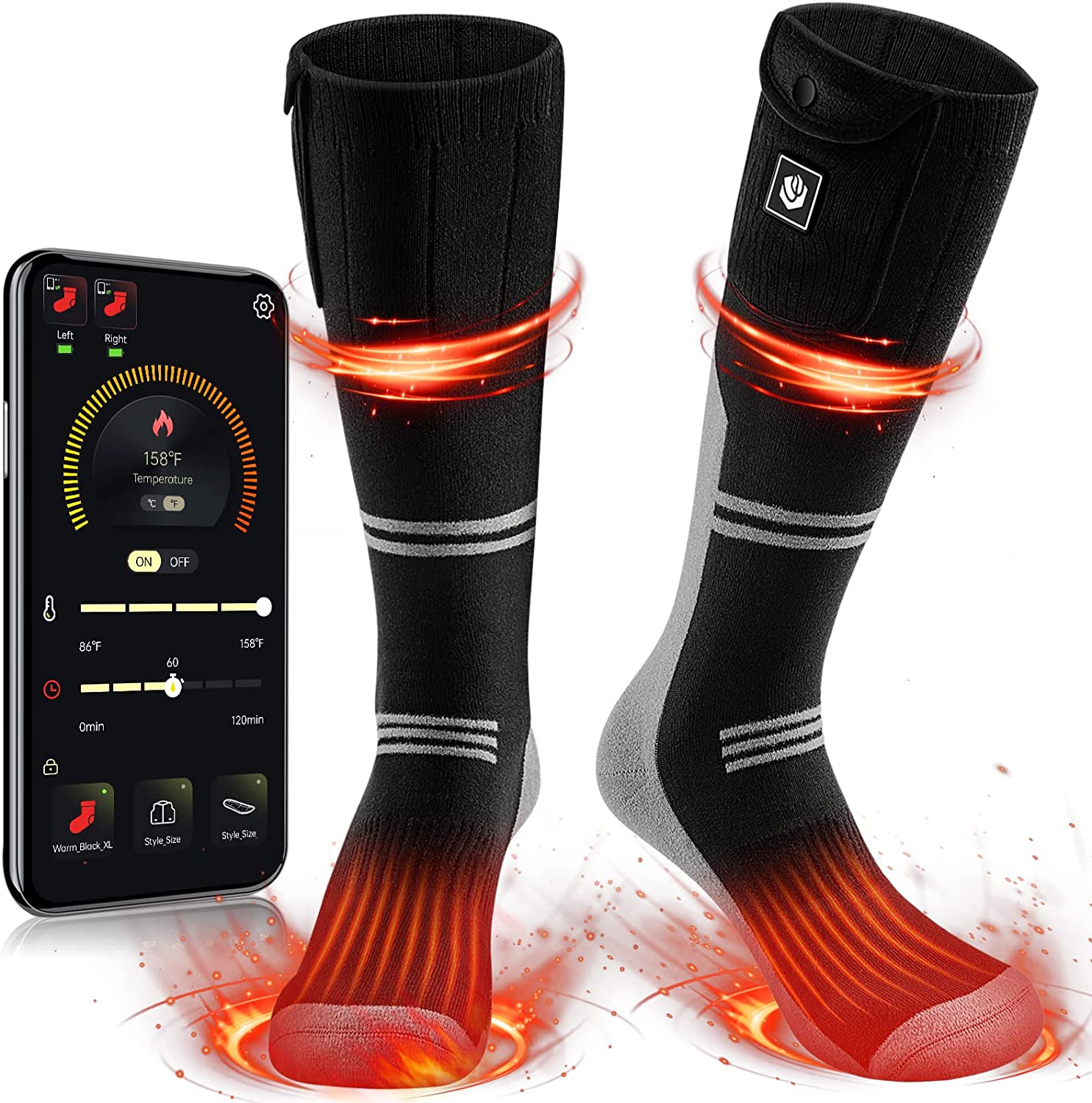 WS002 Heated Socks