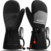 WM001 Classic Heated Mittens-Black