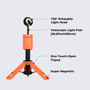 EVO LANTERN - FLEXTAIL x OuTask 2-in-1 Telescopic Lantern for Versatile Lighting