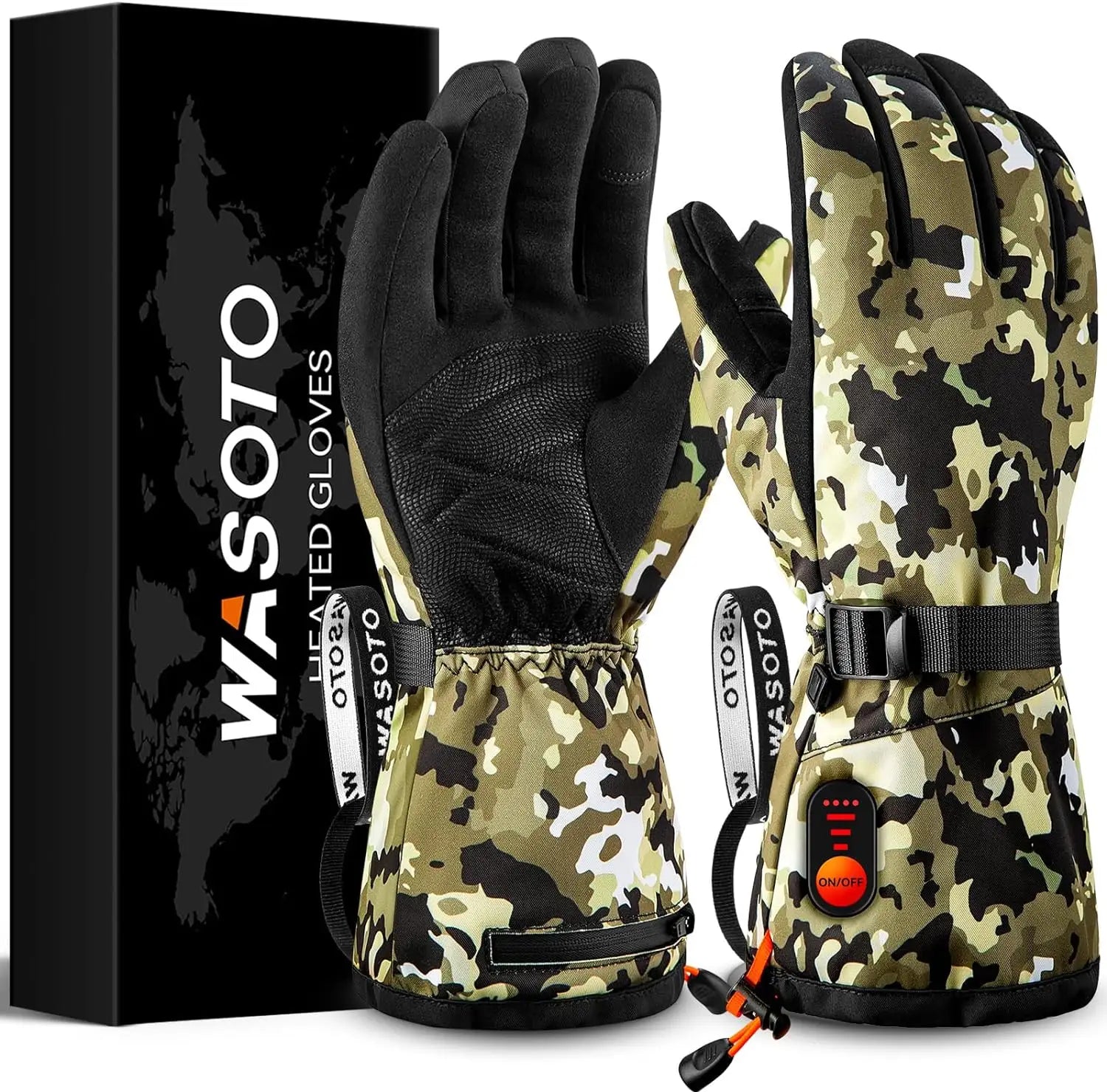 WG005 Heated Camo Gloves