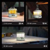 MAX LANTERN - 3-in-1 Vintage Lantern with Flame