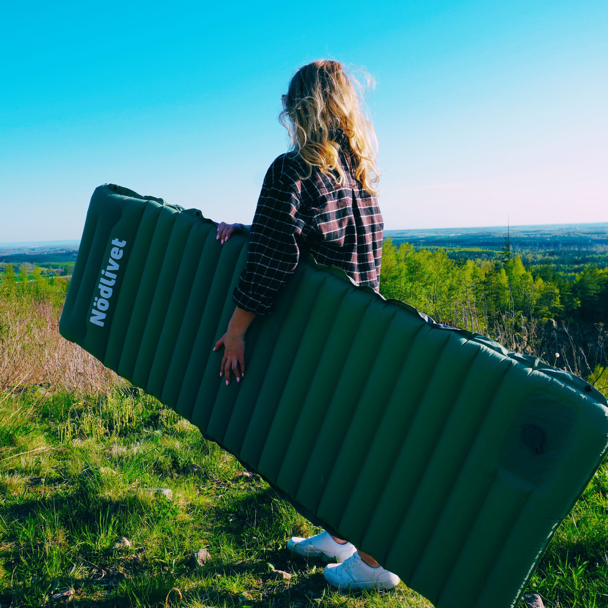 Air mattress - Built-in pump