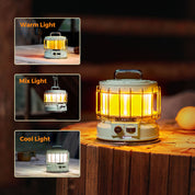 MAX LANTERN - 3-in-1 Vintage Lantern with Flame